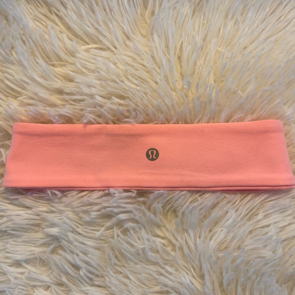 Pink Lululemon Athletica Headband
